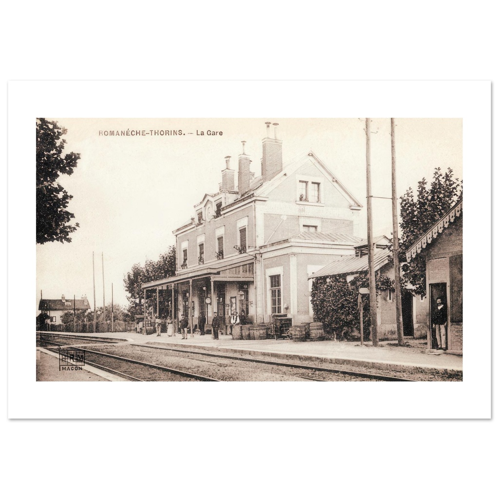 Romaneche-Thorins - La gare V2