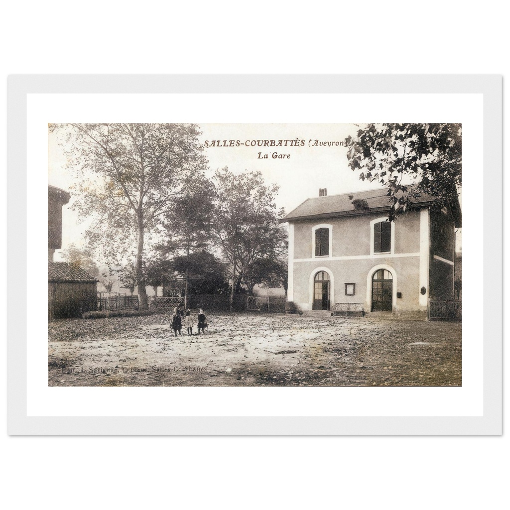 Salles-Courbaties (L'Aveyron) - La Gare