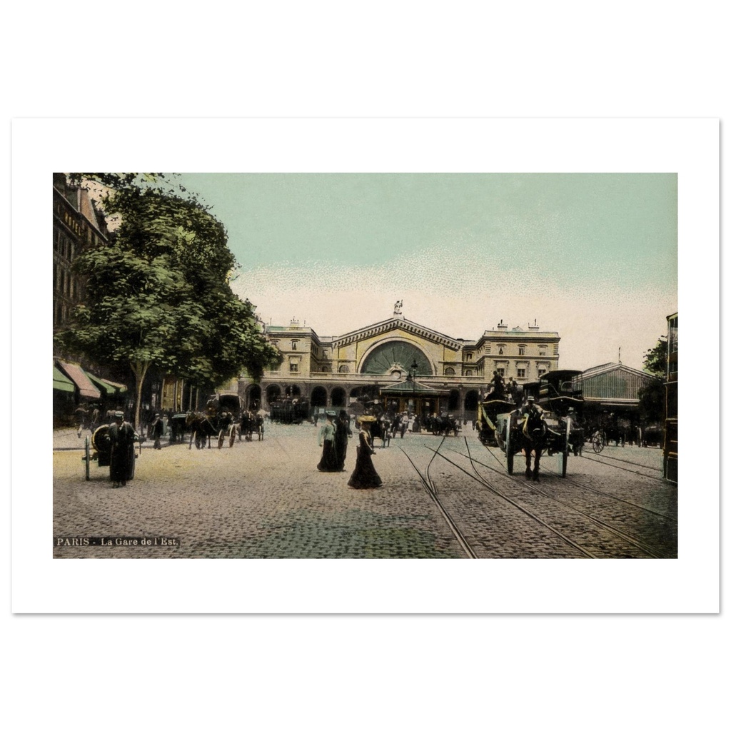Paris - La gare de L'est