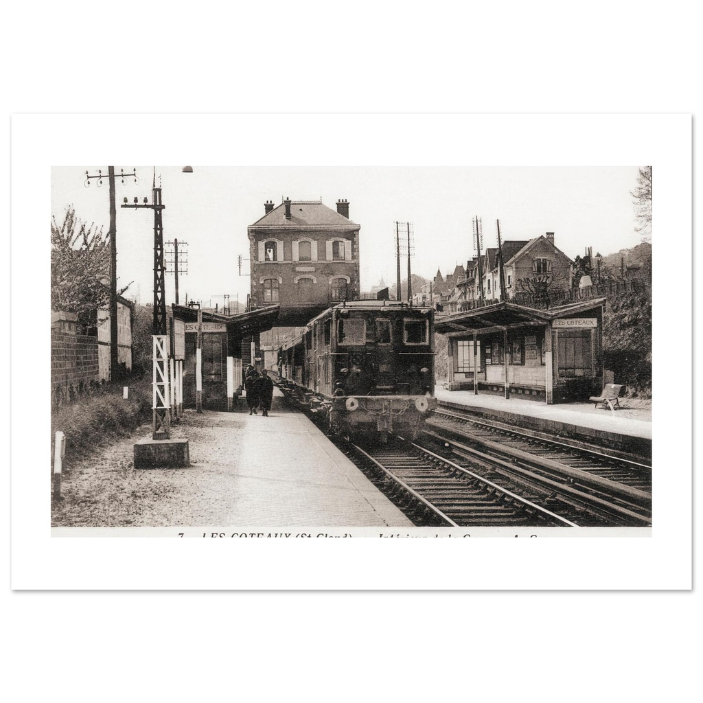 Les coteaux de St cloud ( La gare)