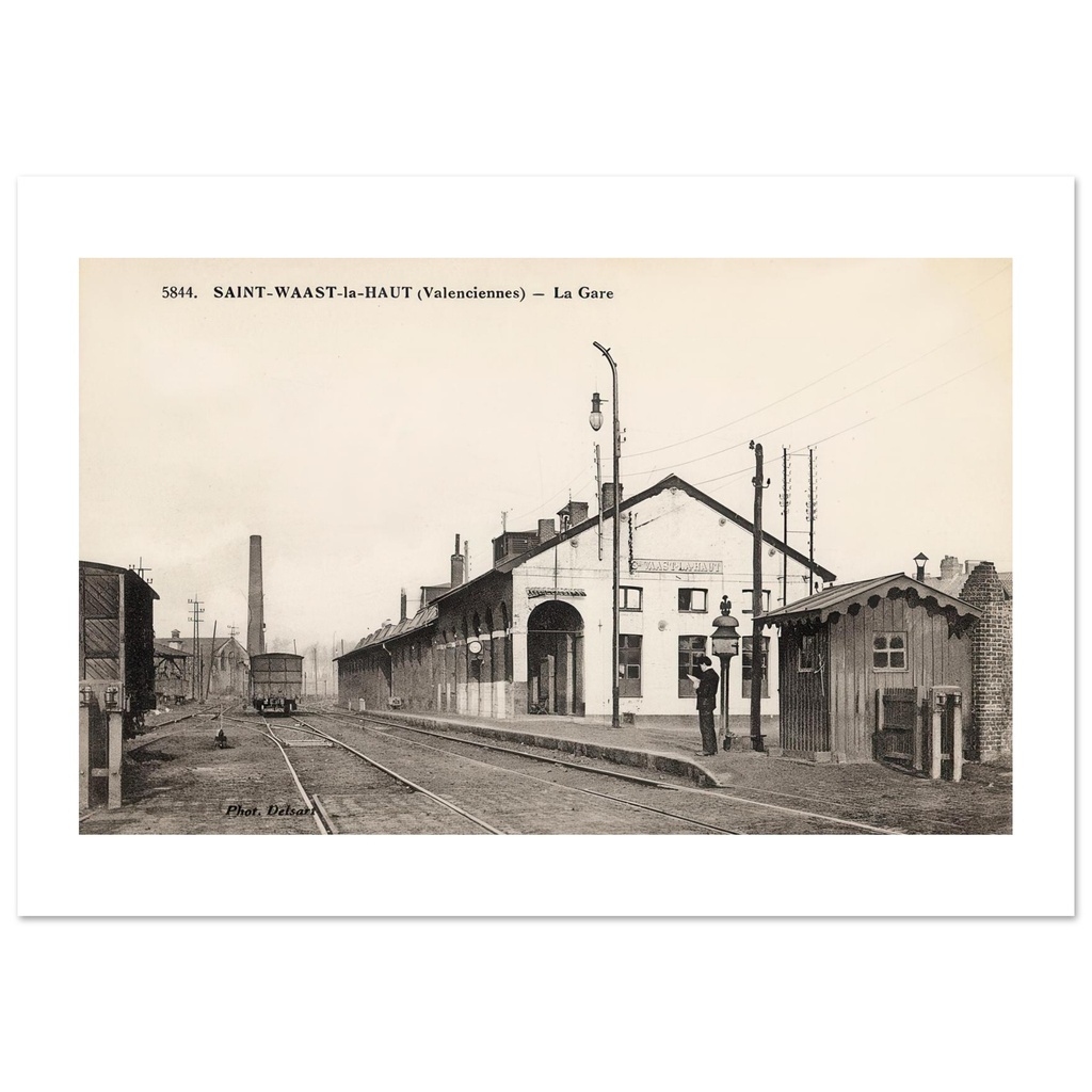 Saint-Waast-la-Haut (Valenciennes) - La Gare