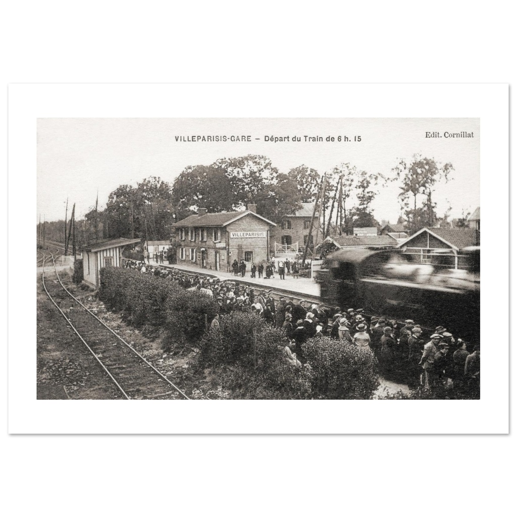 Villeparisis-Gare - Depart du Train de 6 h 15