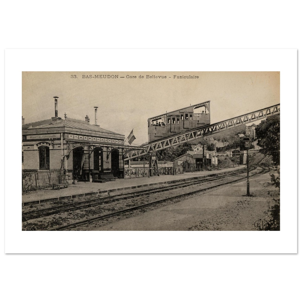 Bas Meudon - Gare de Bellevue - Funiculaire
