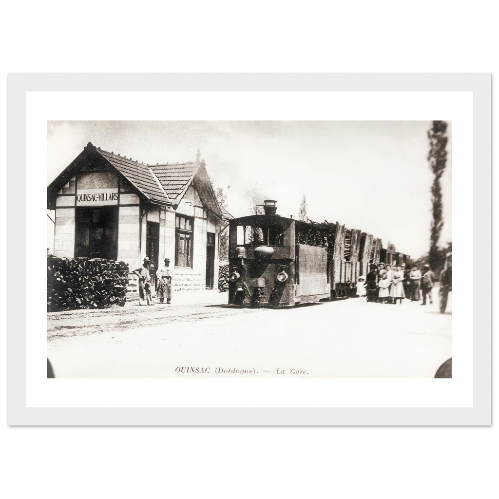 Ouinsac - La gare (Dordogne)