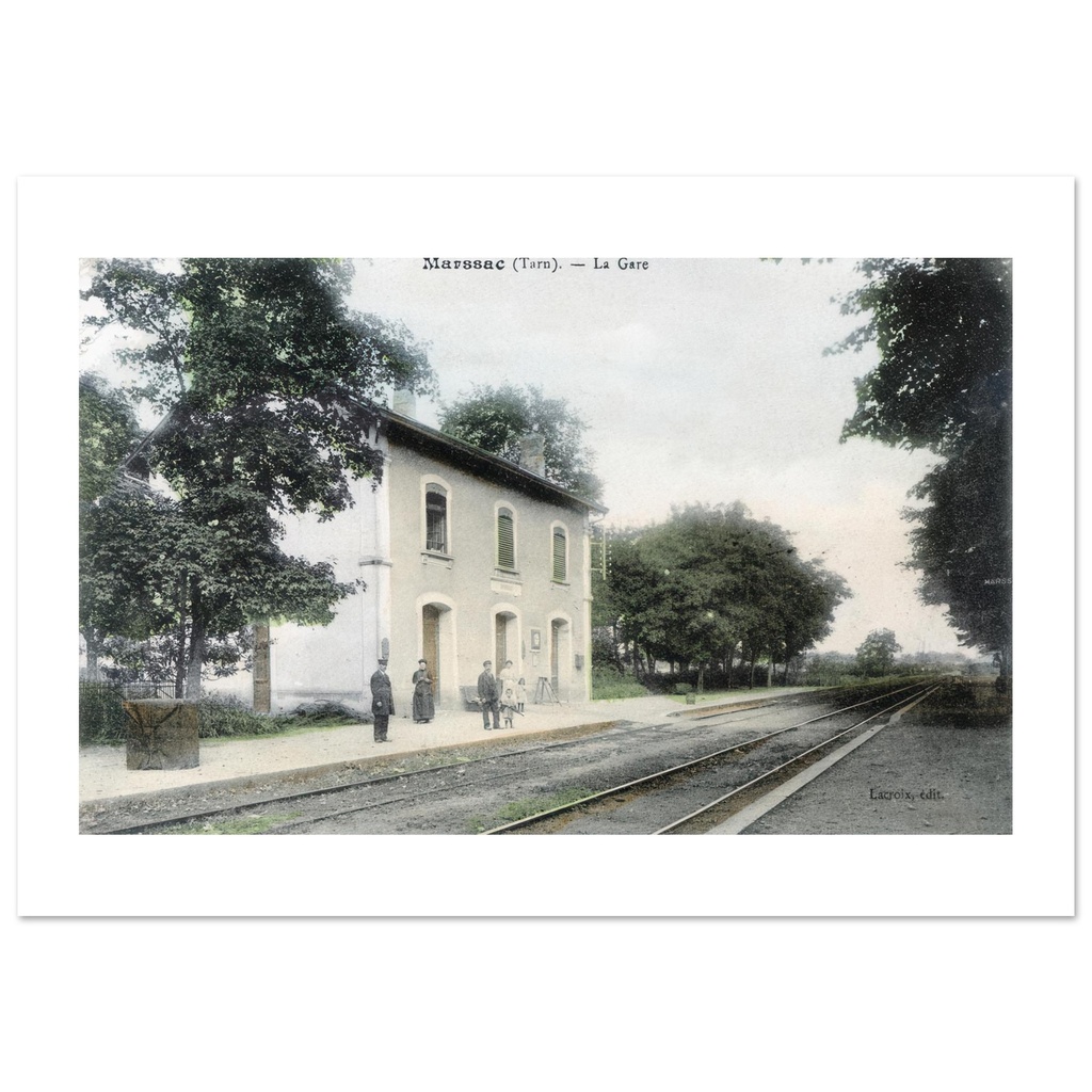 Maussac (Tarn) -La Gare