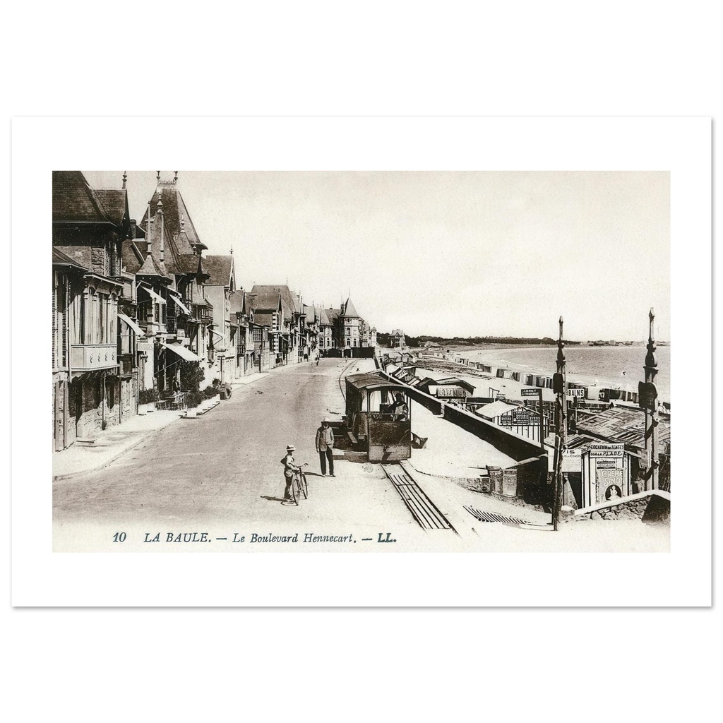 La Baule - Les villas et la plage