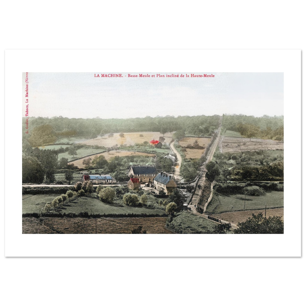 La Machine - Basse Meule et plan Incline de la Haute Meule