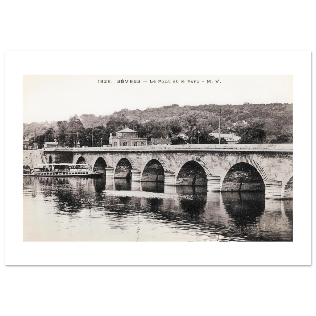 Sevres, le pont et le parc