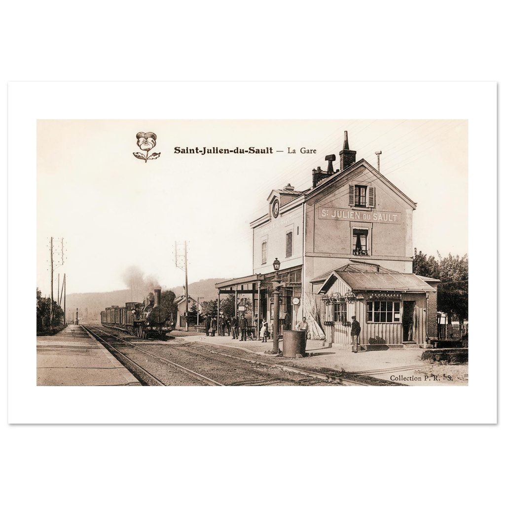 Saint-Julien-de-Saut - La Gare