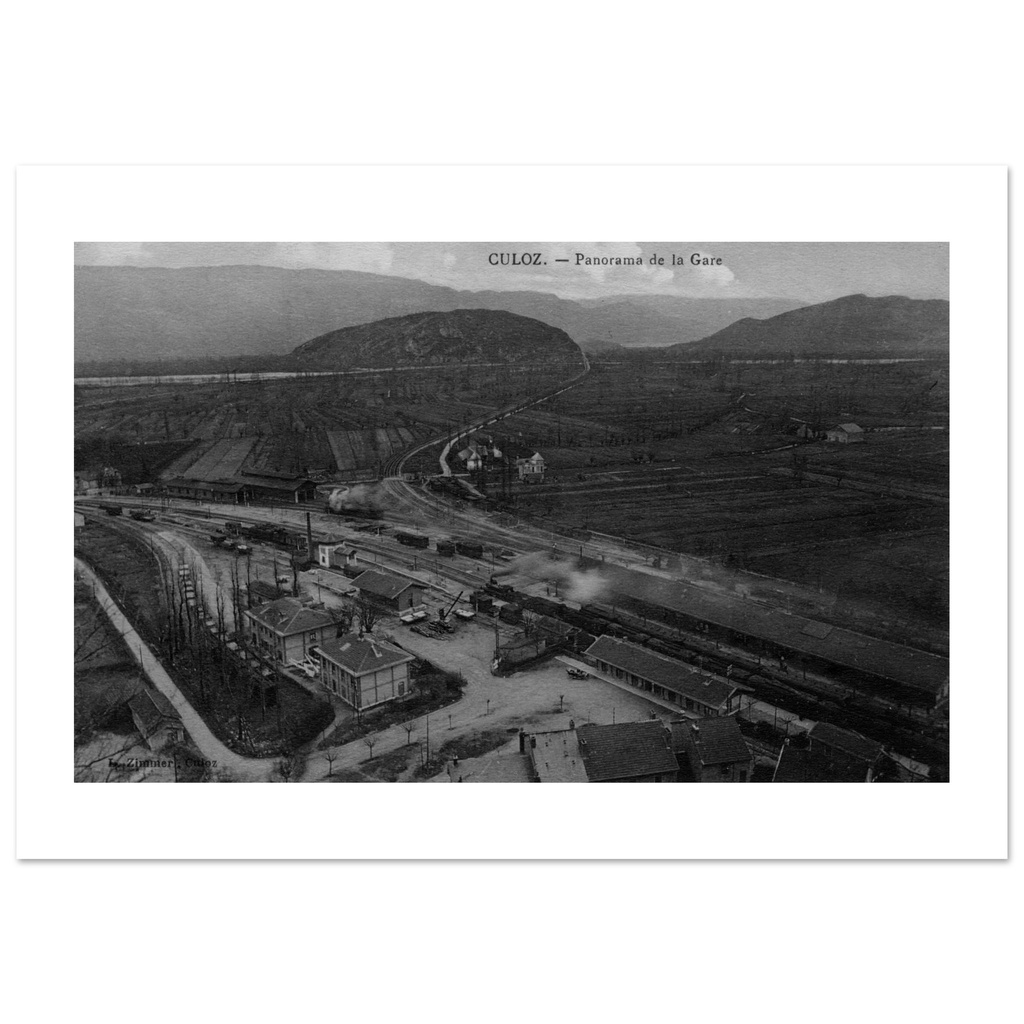 Culoz - Panorama de la Gare