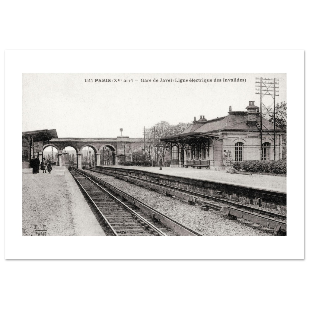 Gare de Javel - ligne electrique de Paris