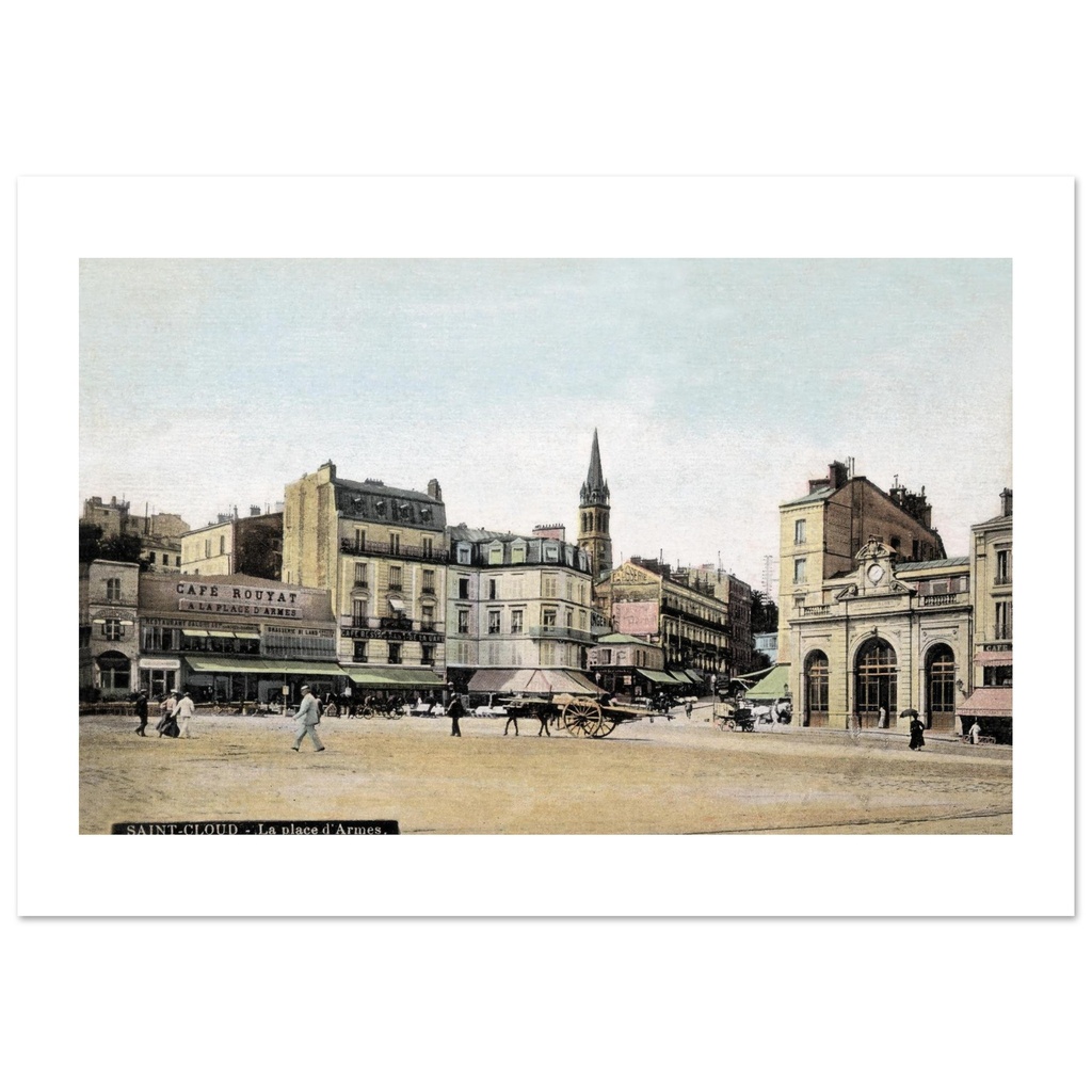 Saint-Cloud - La Place d'Armes