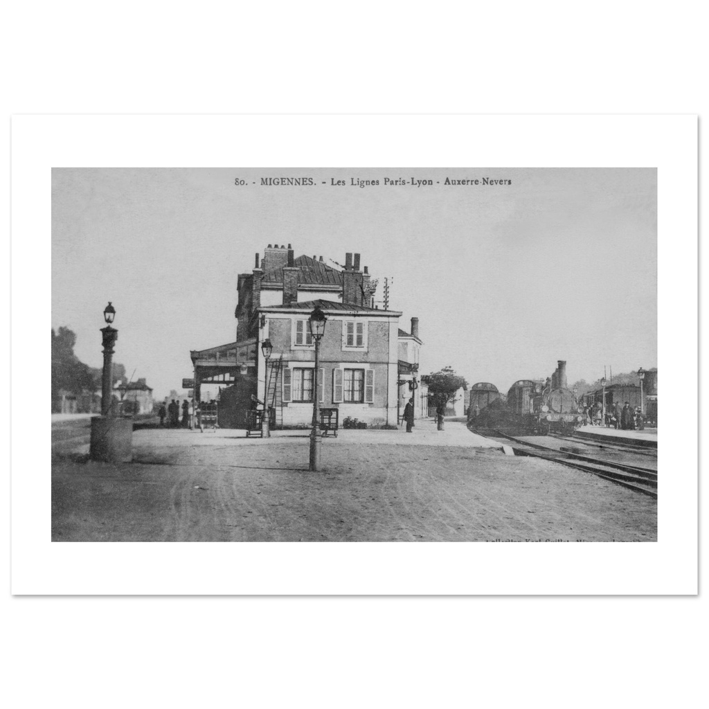 Migennes - Les lignes - Paris Lyon, Auxerre Nevers