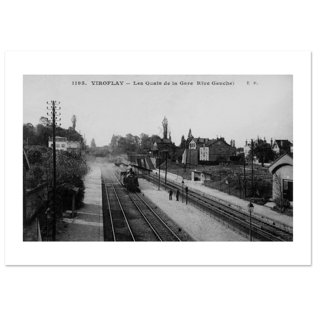 Viroflay - les quais de la gare Rive Gauche