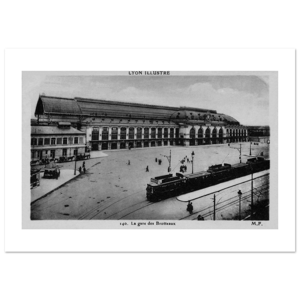 Lyon - la Gare nouvelle des Brotteaux