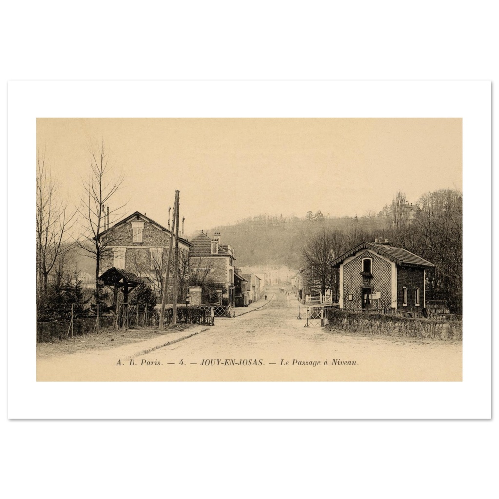 Jouy-en-Josas - Le Passage a niveau