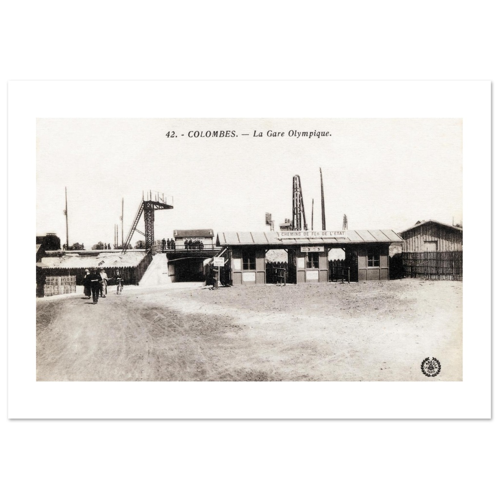 Colombes - la gare olympique