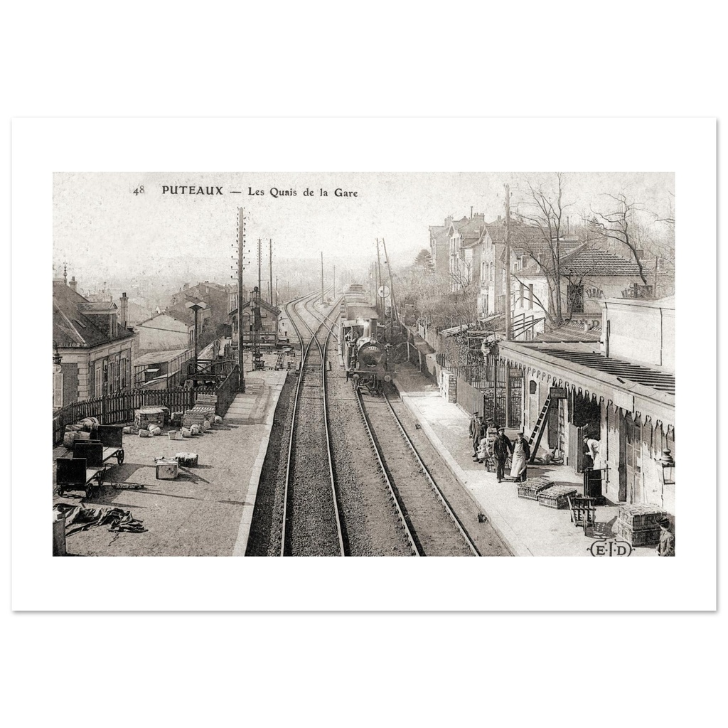 Putaux - la gare      Putaux - Hauts de Seine - Ile de France - France