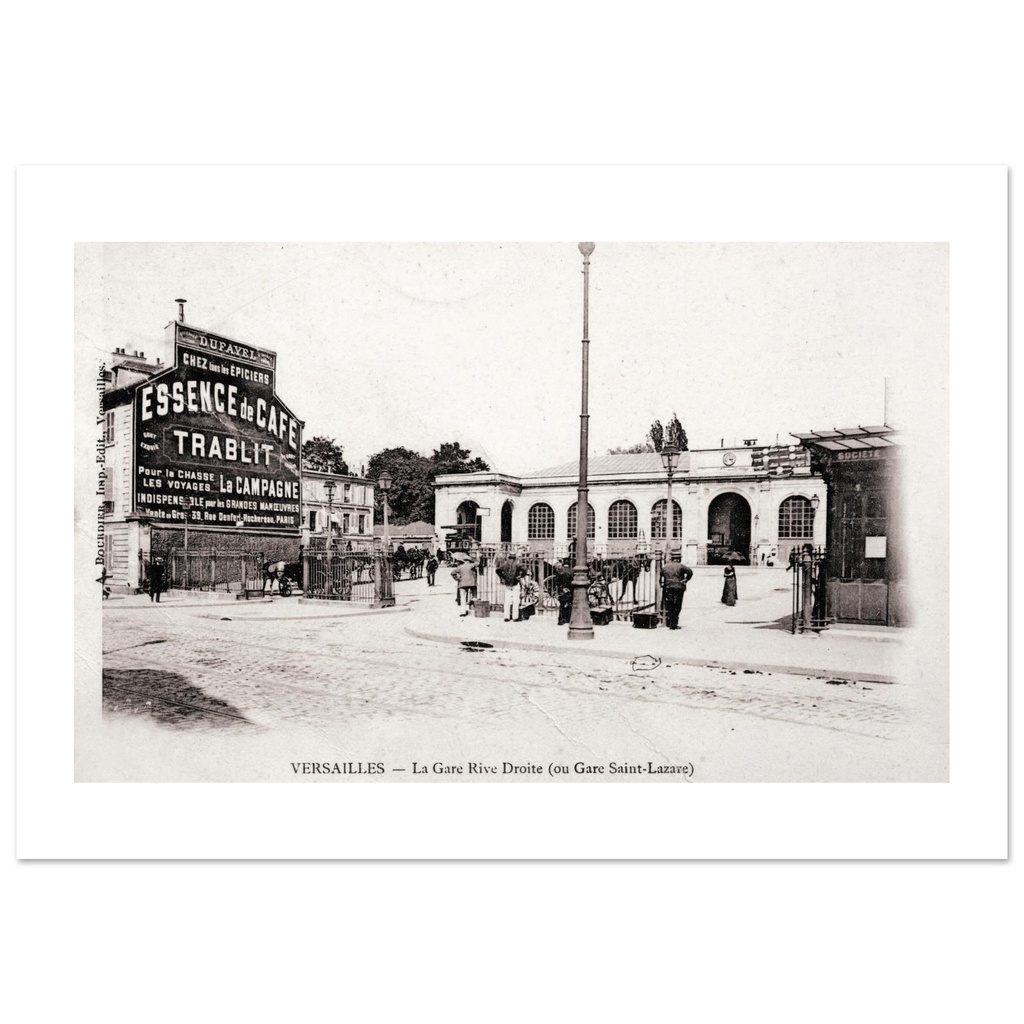 Versailles - La Gare Rive Droite ou Gare St Lazare