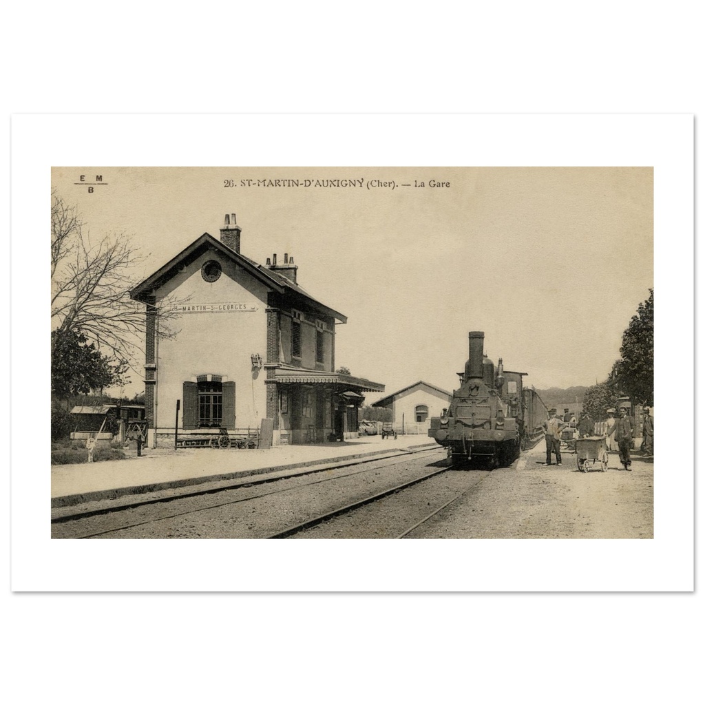 Saint-Martin-d'Auxigny - La Gare