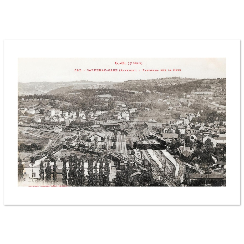 Capdnenac - Gare - Vue generale de la gare