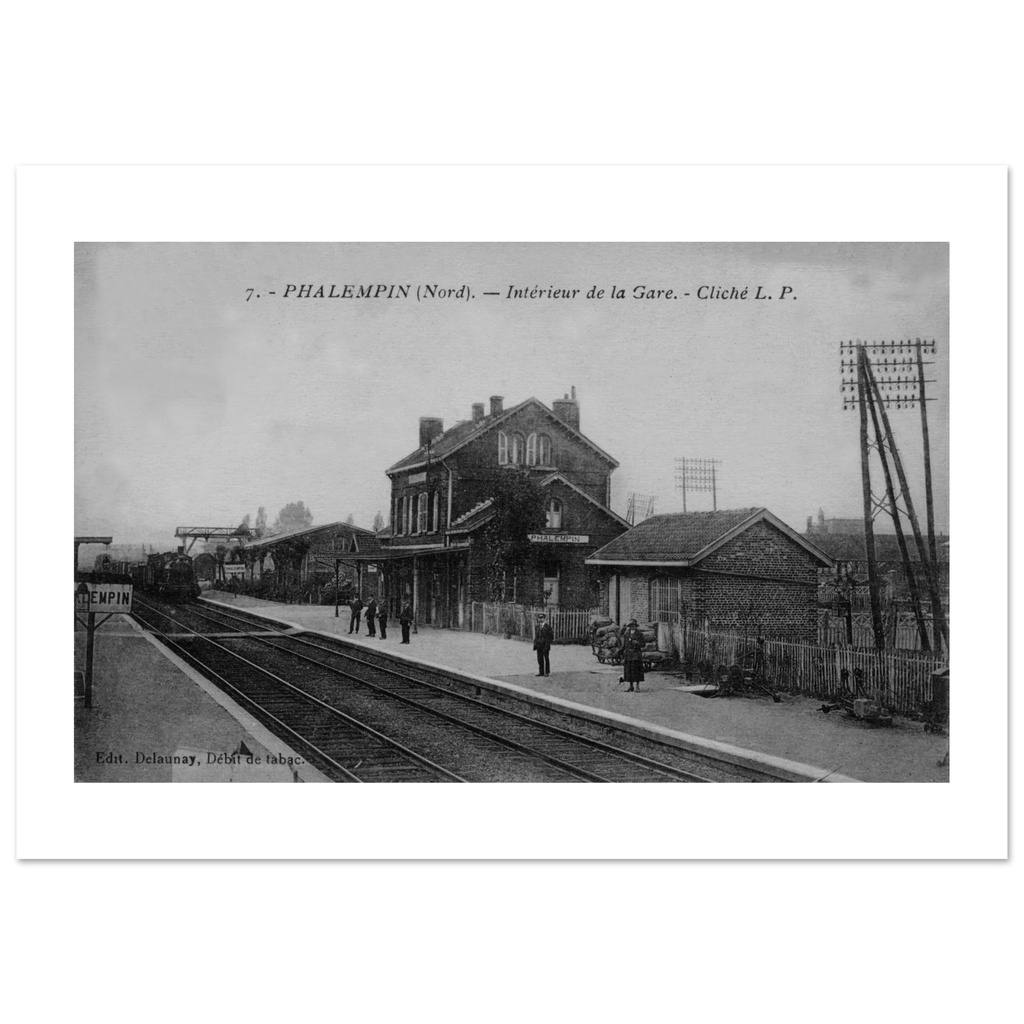 Phalempin - Interieur de la Gare