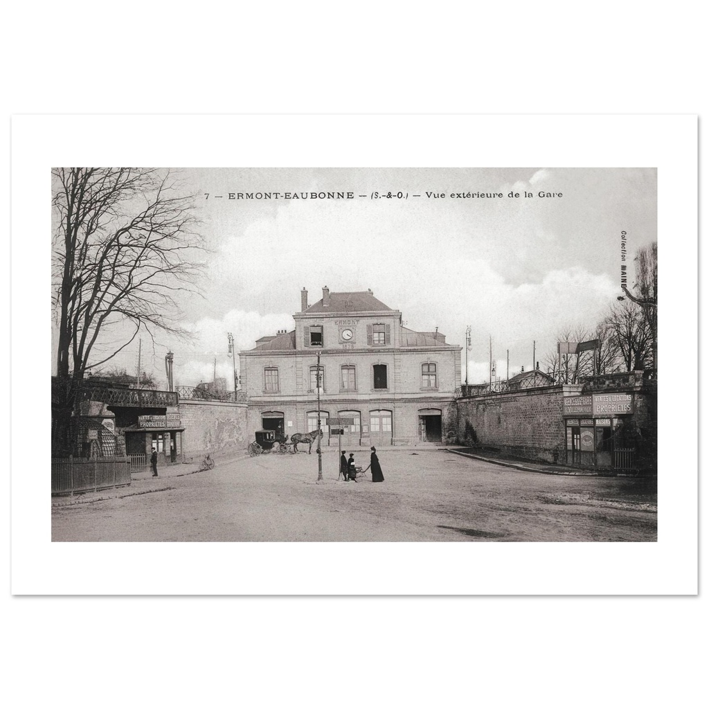 Ermont Eaubonne - Vue exterieure de la Gare