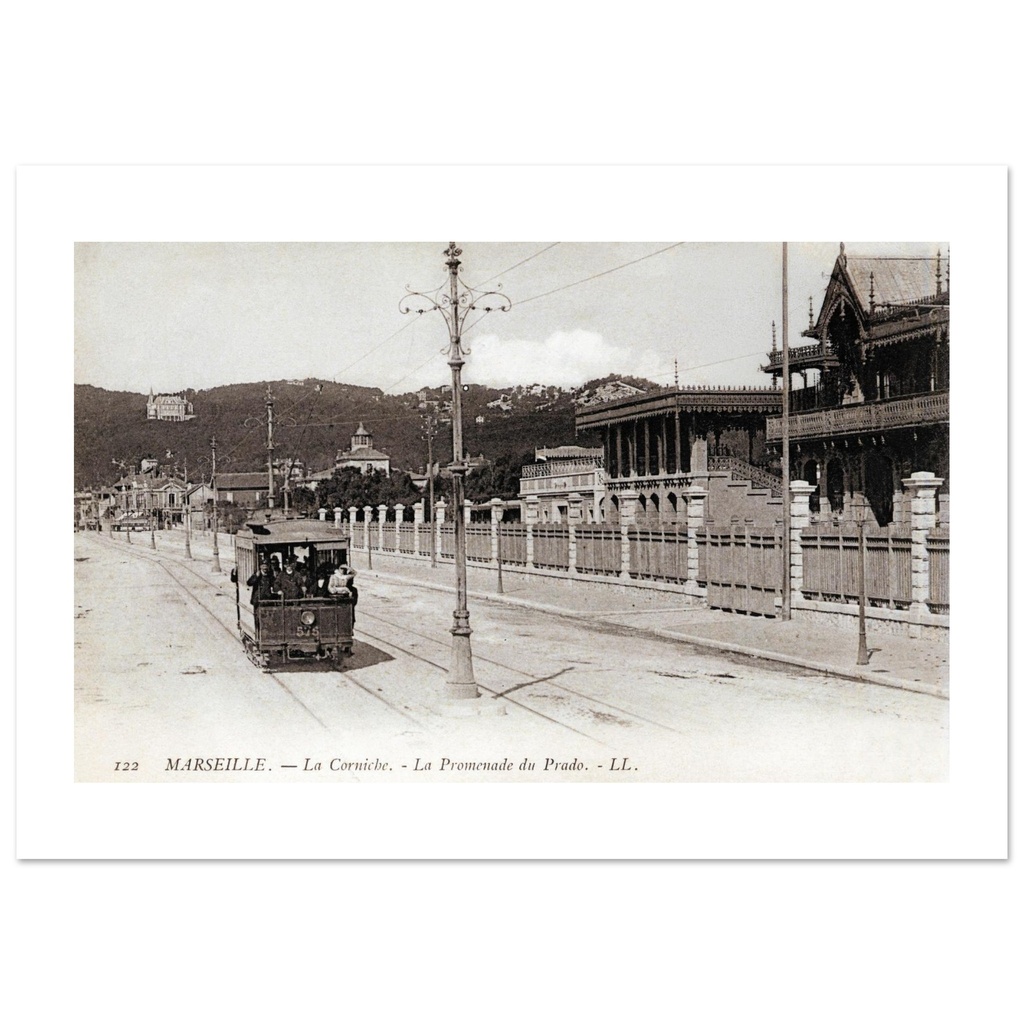 Marseille - La Corniche - La Promenade du Prado