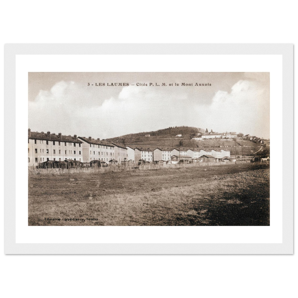 Les Laumes - cites et le mont Auxois