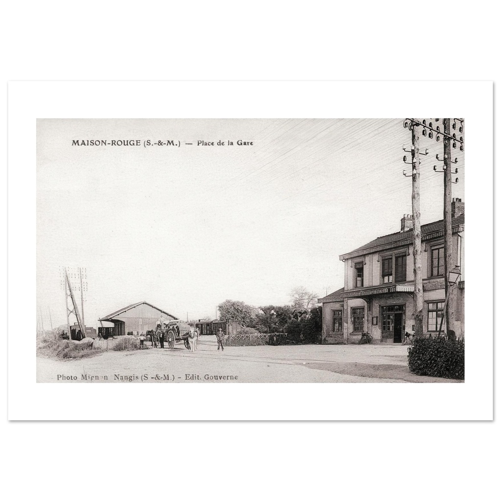 Maison Rouge - Place de la gare