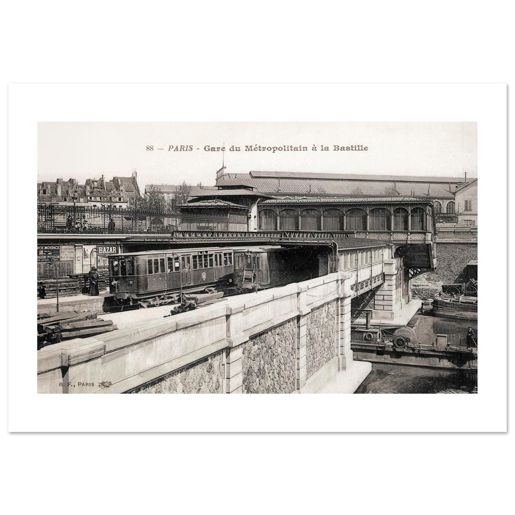 Une Gare de Metropolitain (Bastille)
