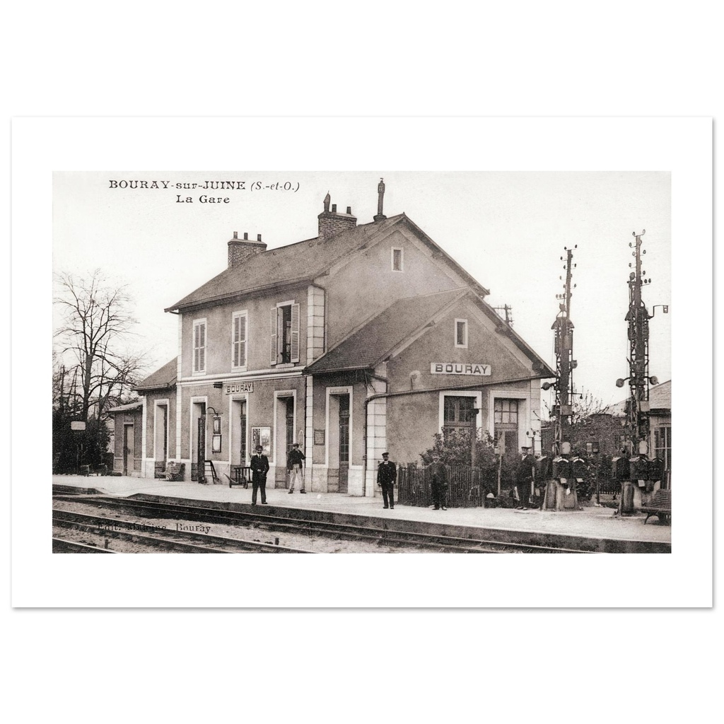 Bouray-sur-Juine (S-et-O) -La Gare