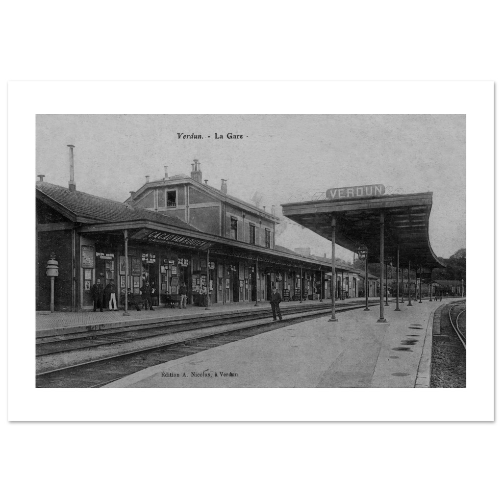 Verdun - la gare interieure