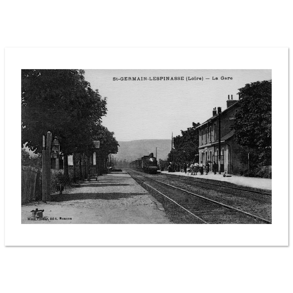 St Germain Lespinasse - la gare