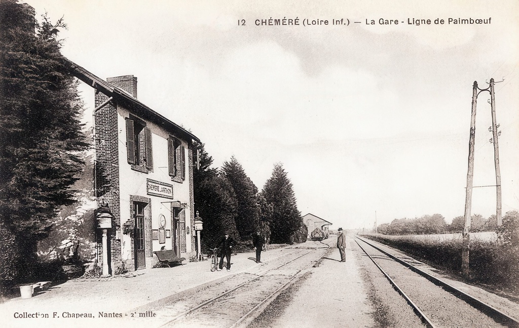 Chéméré (Loire inf.) - La gare