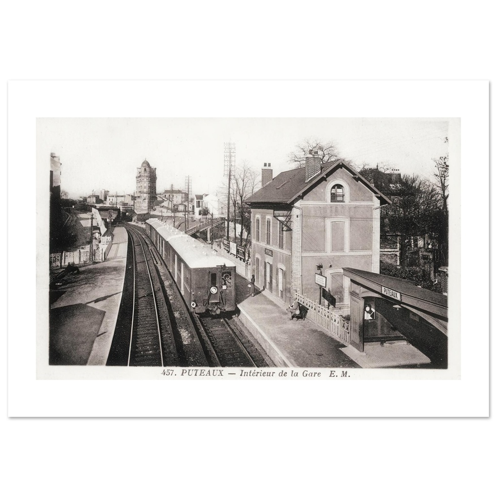 Puteaux - interieur de la gare