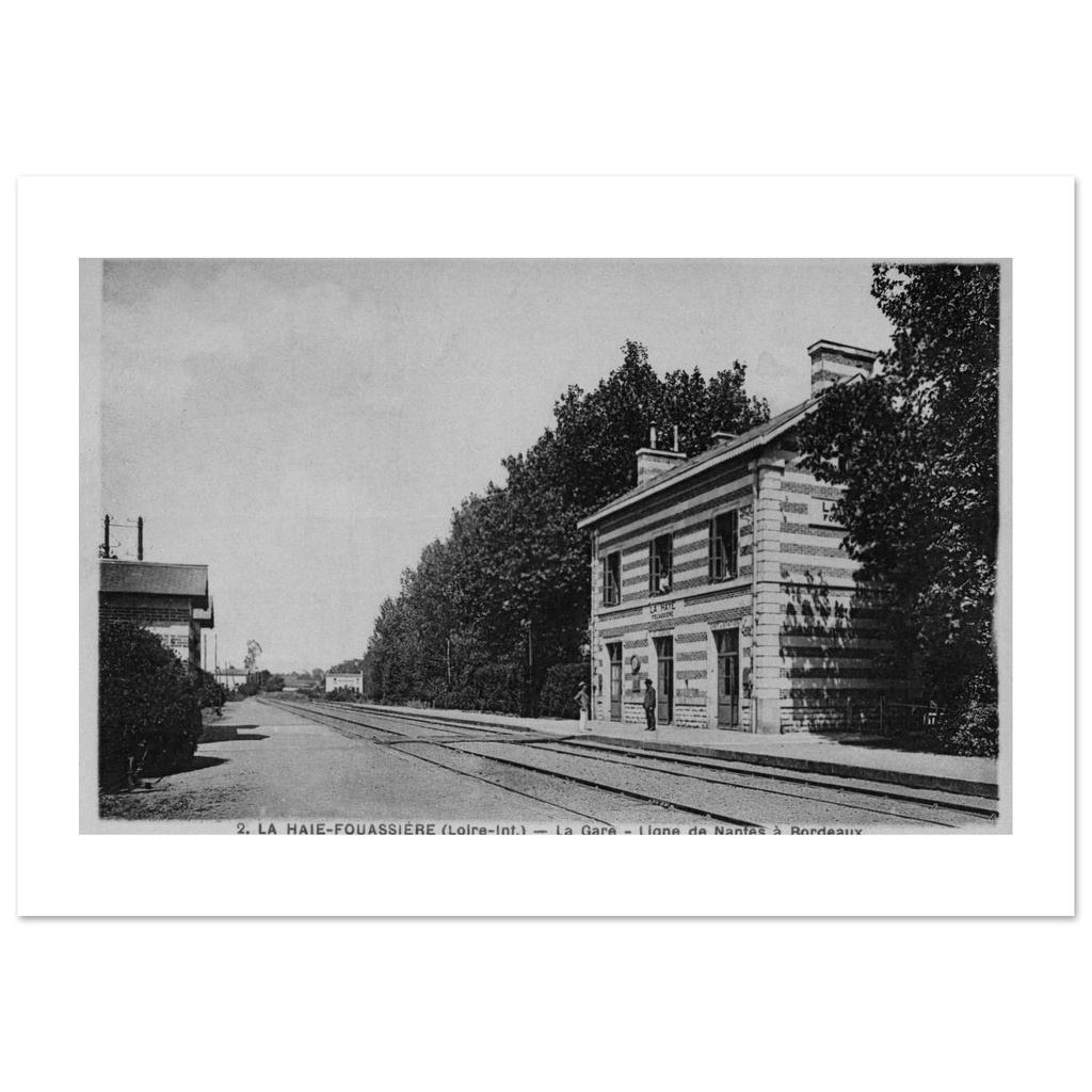 La Haie Fouassiere - a Gare ligne de Nantes a Bordeaux