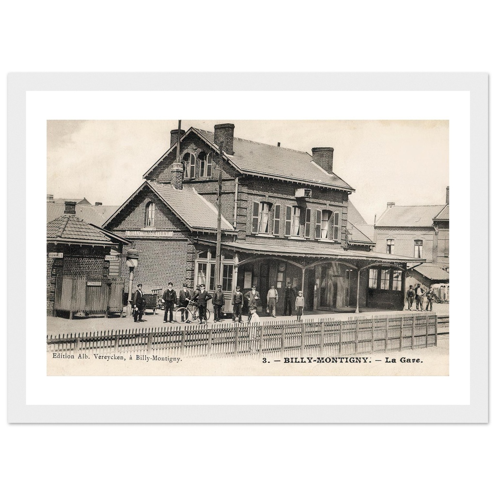 Billy-Montigny - la gare