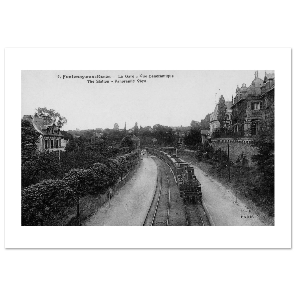 Fontenay aux Roses - La Gare - Vue Panoramique - The Station - Panoramc View