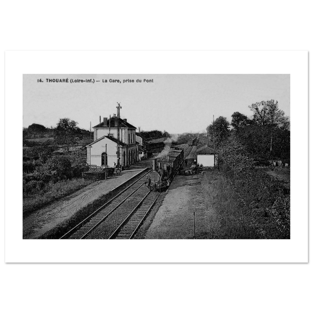 La Gare prise du Pont