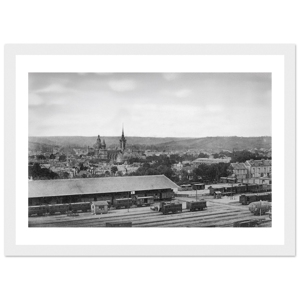 Évreux - Vue générale Sud-Ouest