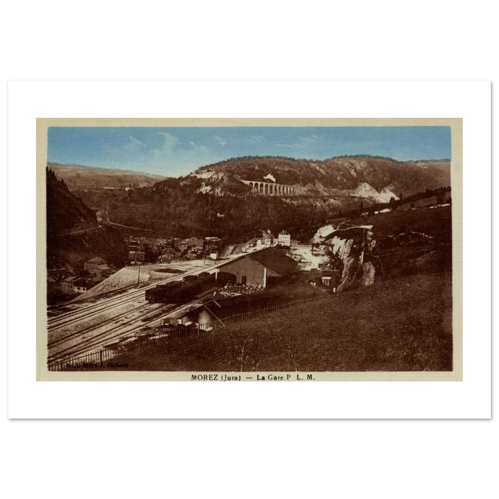 Morez - La gare P.L.M