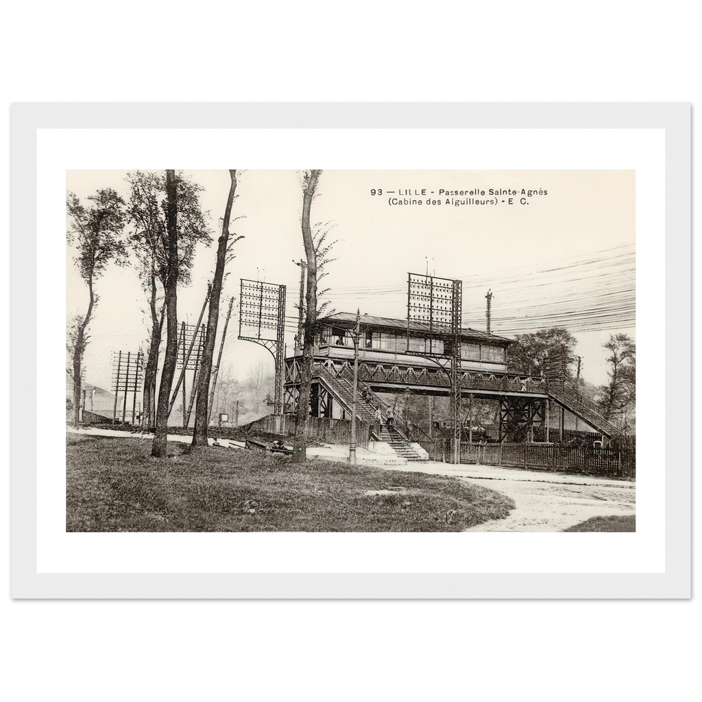 Lille-Passerelle Sainte-Agnes (Cabine des Aiguilleurs)