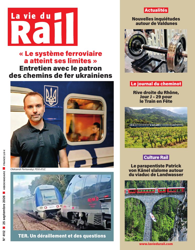 La Vie du Rail hebdo n°4112
