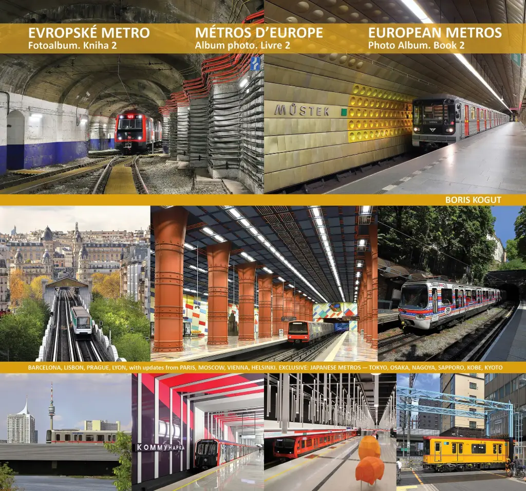 Album photo Métros d’Europe – Livre 2