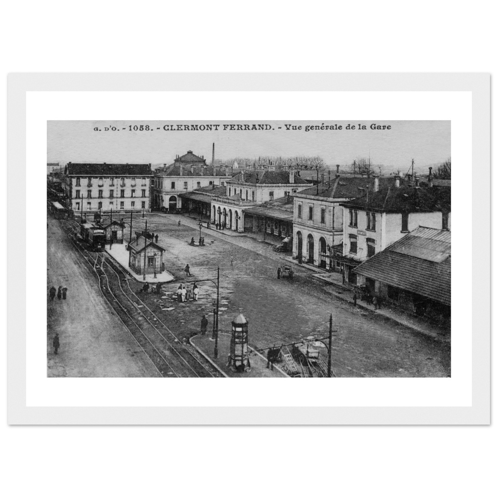 Clermont Ferrand - Vue generale de la Gare