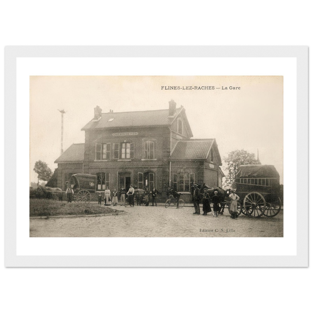 Flines-les-Raches - la Gare