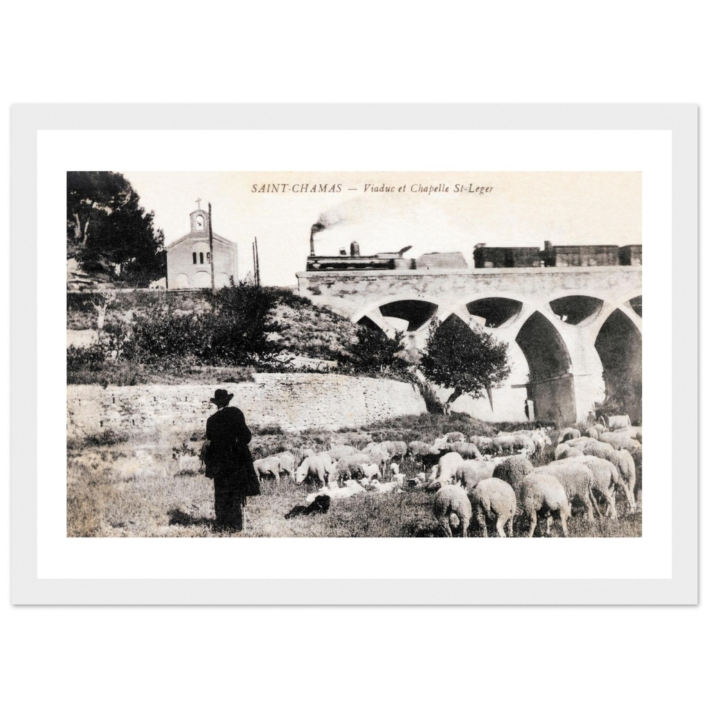 St Chamas - Viaduc et Chapelle St Leger