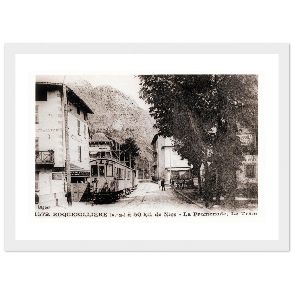 Roquebilliere - La Promenade, lme Tram