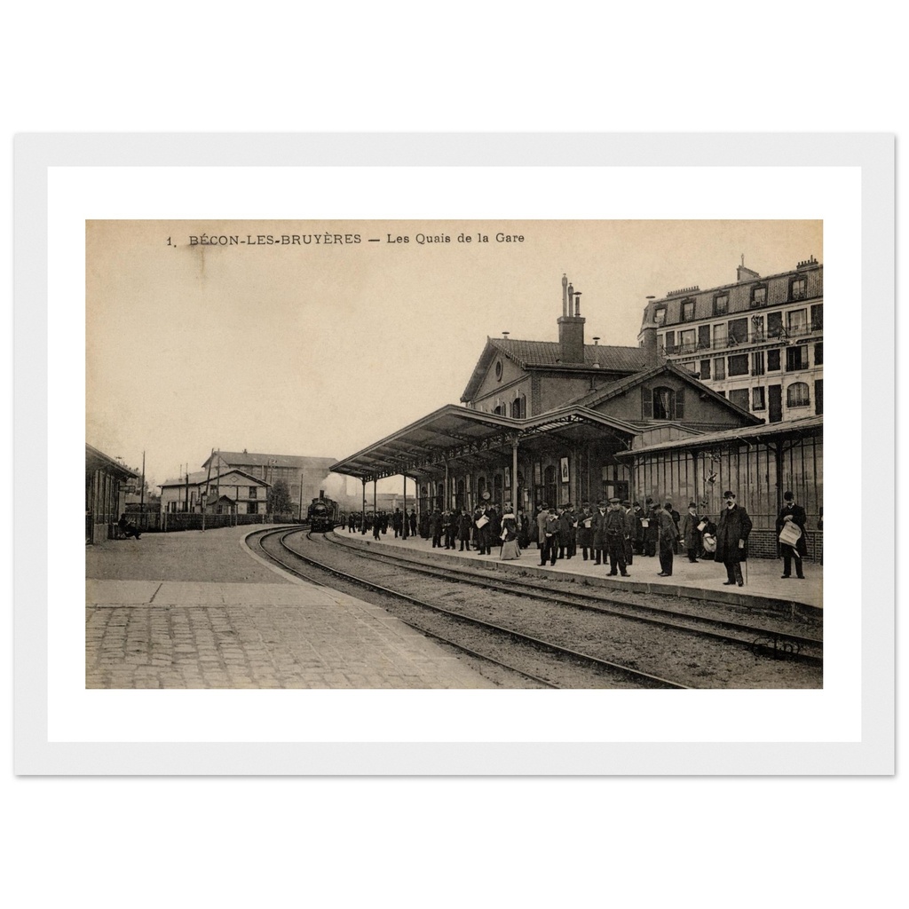 Becon les Bruyeres - la Gare